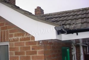 derbyshire fascias white roofline