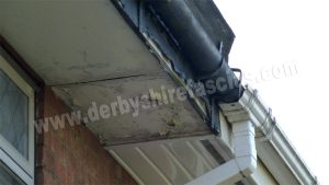 old tired wooden fascias