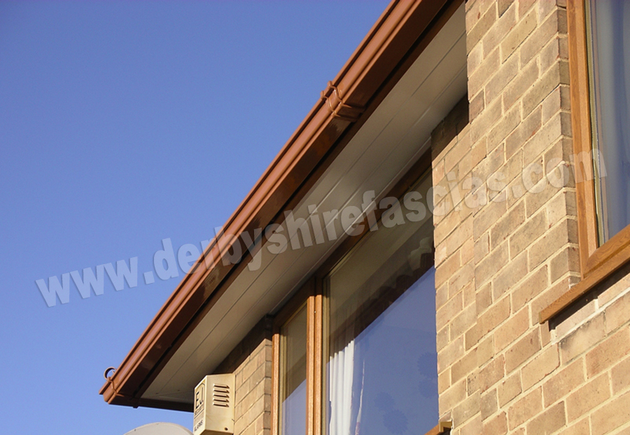 derbyshire fascias woodgrain roofline